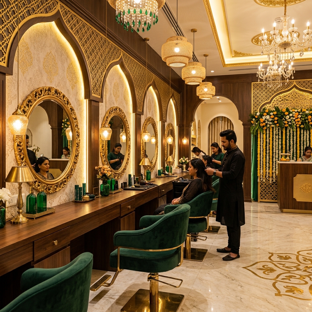 Aaraa Luxury Salon Interior